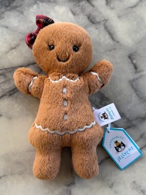 Jellycat Brown Amuseables Gingerbread Girl